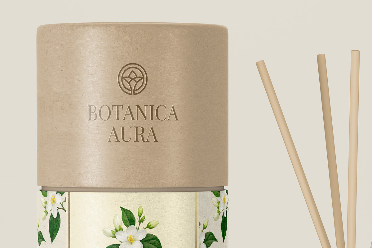 Reed Diffuser Bottle Package Mockup, a Packaging Mockup by Illusiongraphic (Photo 14 of 20)