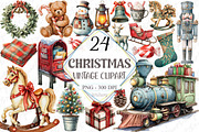 Vintage Christmas Sublimation Bundle, a Graphic by designcity5 (Thumbnail 1 of 5)