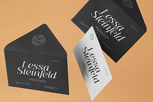 Lessa - Serif Font 10 Fonts