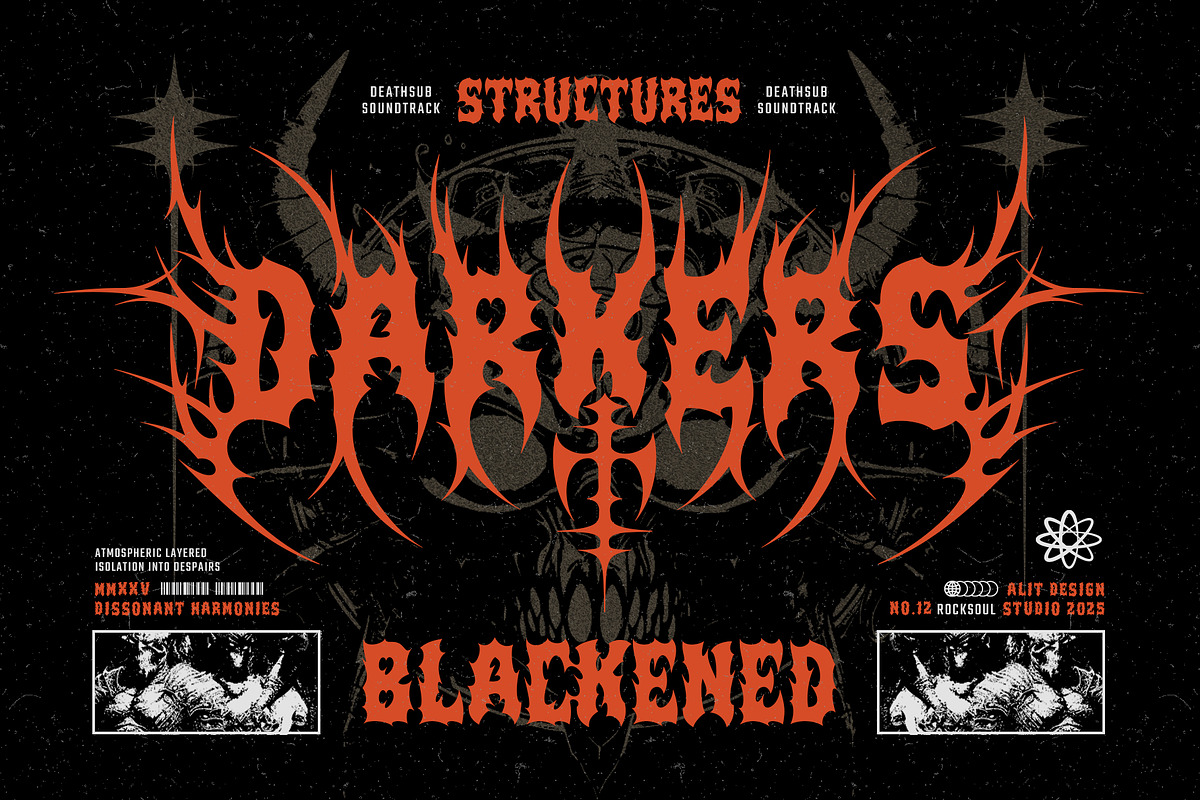 Rocksoul Typeface, a Blackletter Font by alit design (Photo 7 of 17)