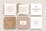Life Coach Quote Templates for Canva, a Social Media Template by DeeBeeDesign (Thumbnail 5 of 9)