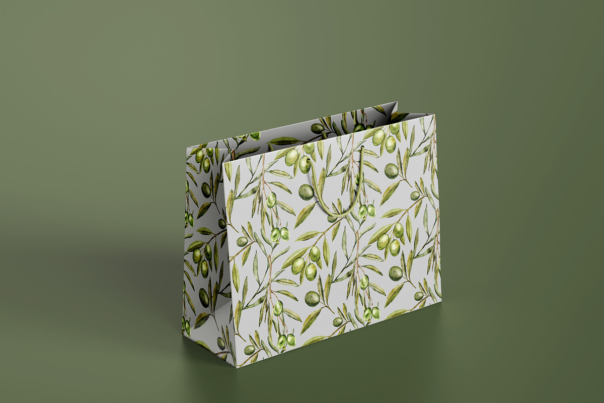 Adriatic Garden Watercolor Set, a Decorative Illustration by Aurella Art (Photo 12 of 16)
