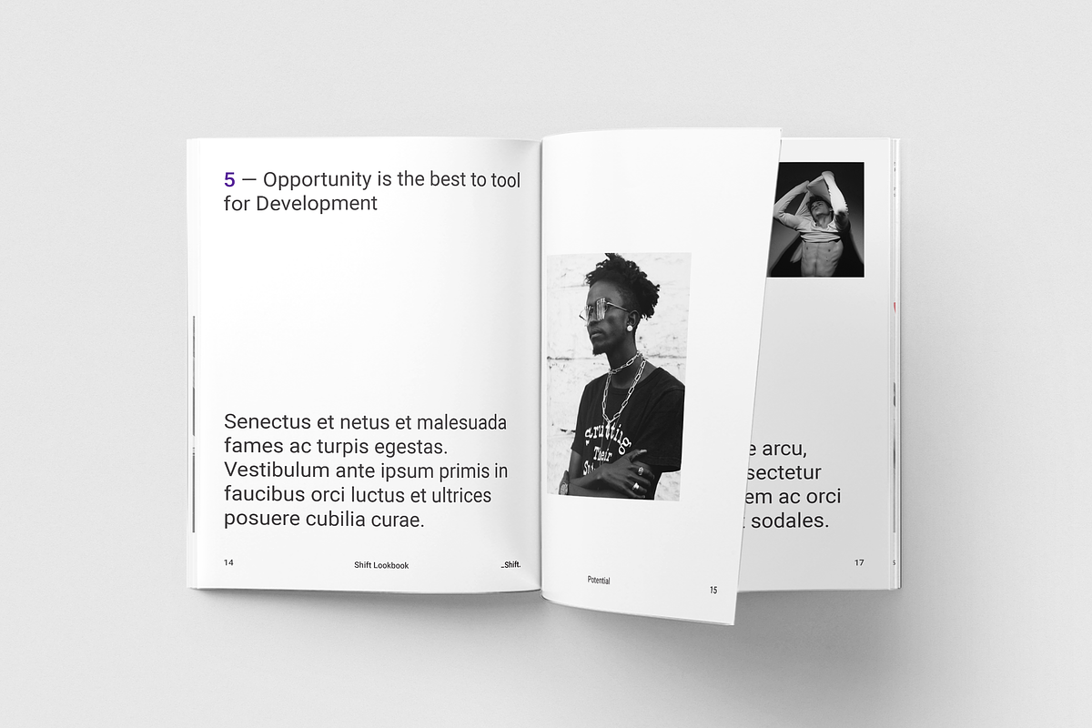 _Shift. Lookbook, a Brochure Template by silukEight (Photo 8 of 17)