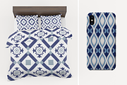 Vector seamless azulejos patterns., a Pattern Graphic by Getalo Viktoriia (Thumbnail 8 of 8)