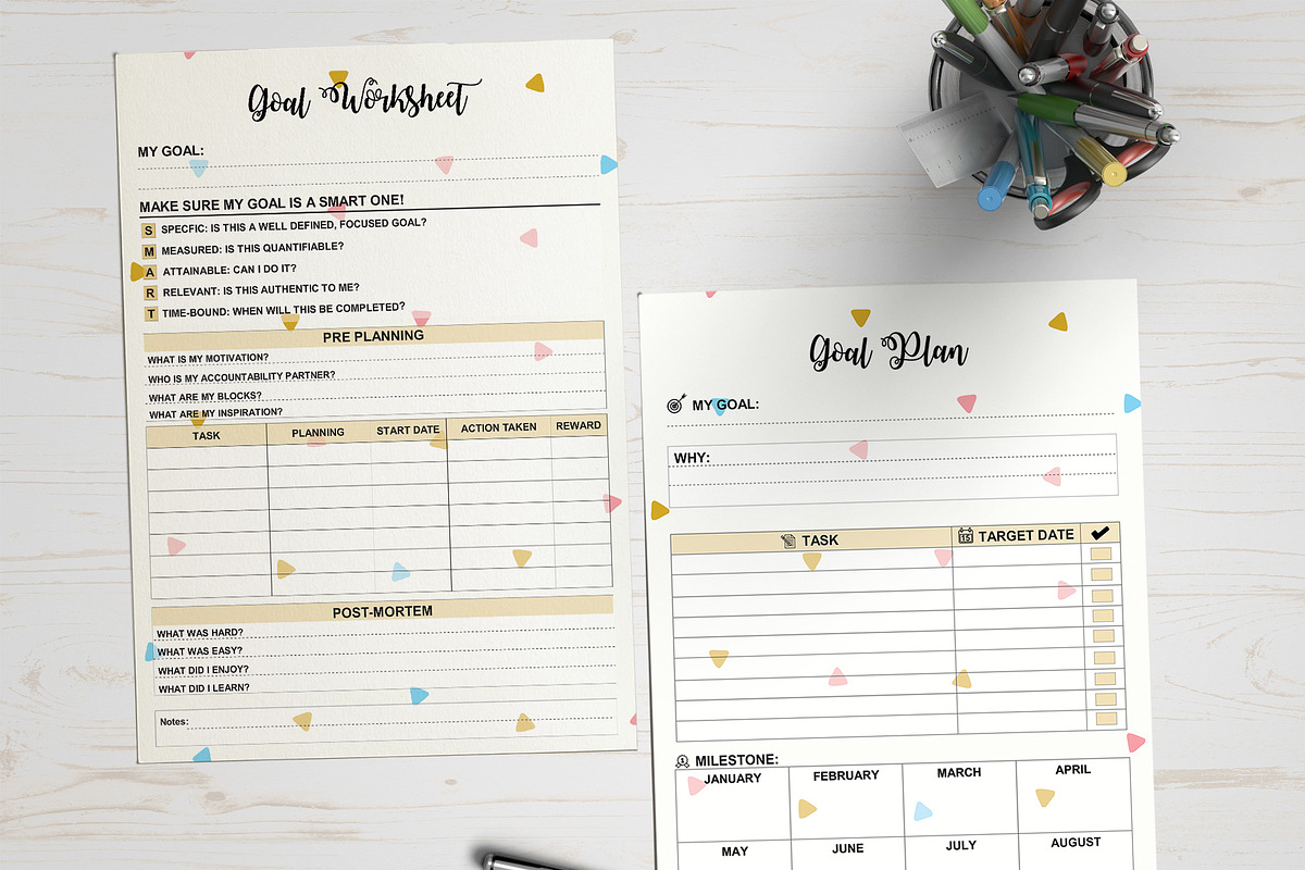 Health & Fitness Planner, a Templates & Theme by Wow Designs (Photo 3 of 10)