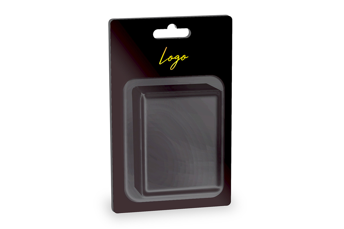 Blister Card Mockup + Template, a Packaging Mockup by Korner (Photo 7 of 11)