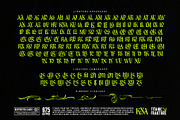 Titanic Fraktur Typeface, a Blackletter Font by alit design (Thumbnail 18 of 20)