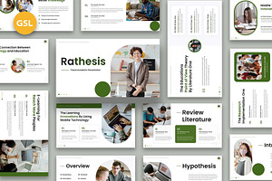 Rathesis - Thesis Academic GSlides, a Presentation Template by Fit-tee
