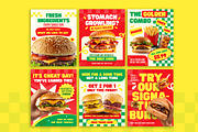 Modern Retro Fast Food- Template, a Social Media Template by Jiwstudio (Thumbnail 2 of 4)