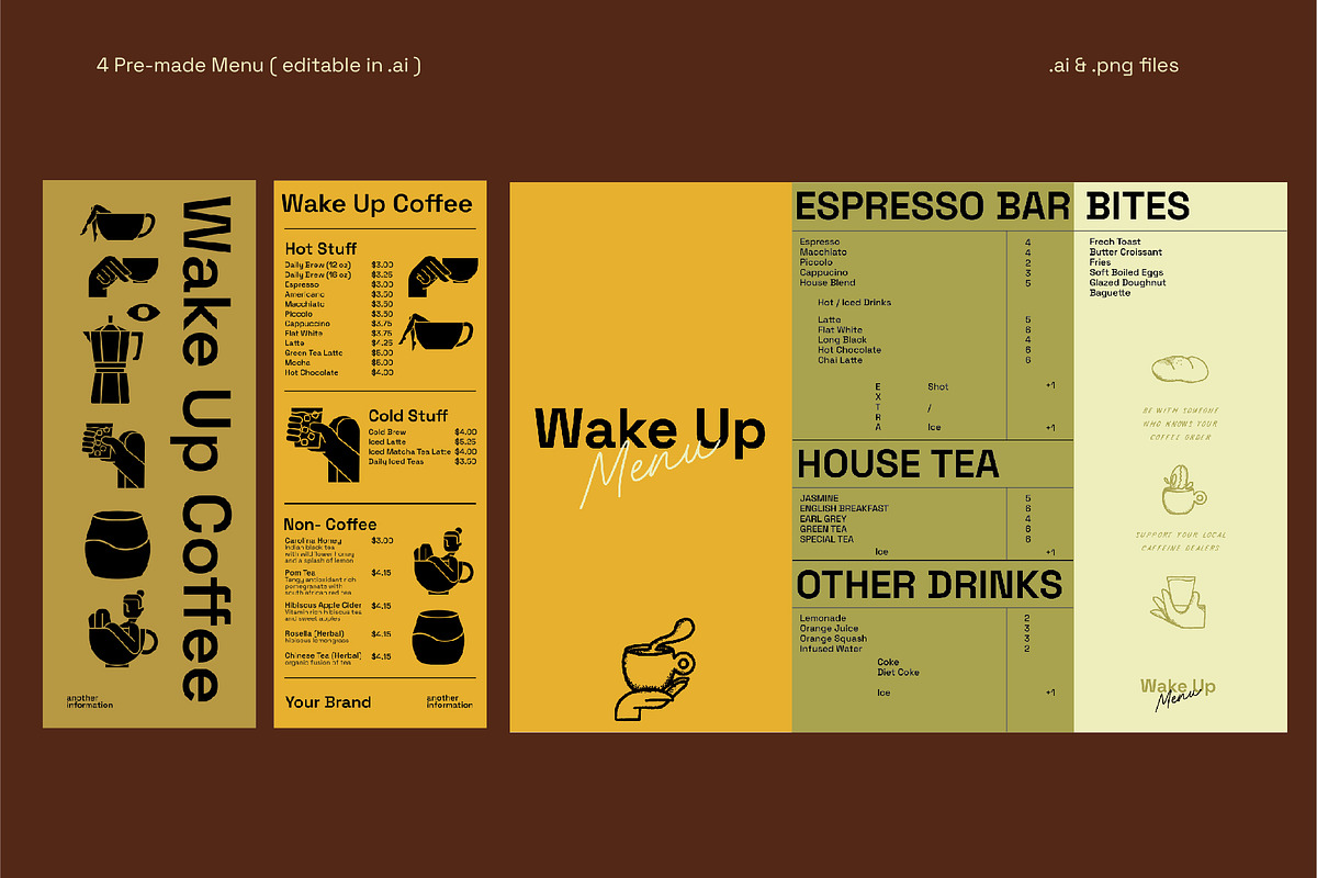 Coffee Illustration (Wake Up), a Food Illustration by Elysamunster (Photo 9 of 17)