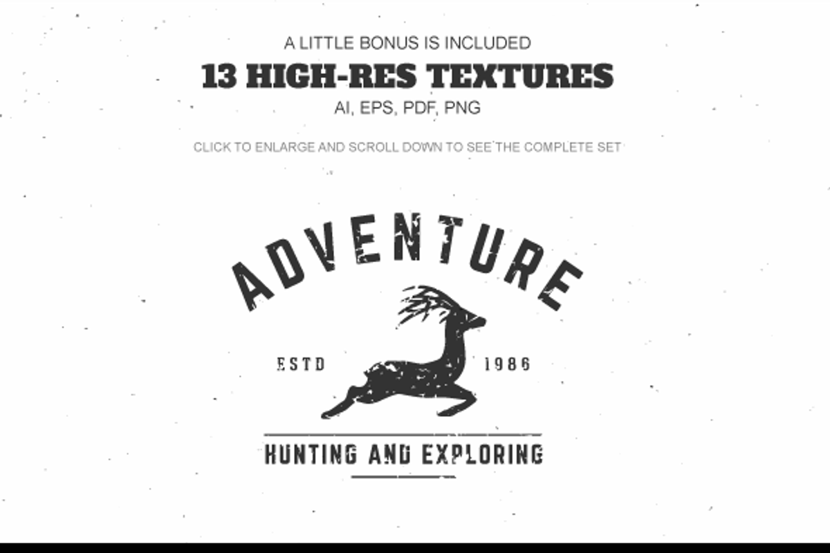 Mountain Outdoor Vintage Logo Kit, a Branding & Logo Template by LovePowerDesigns (Photo 4 of 6)