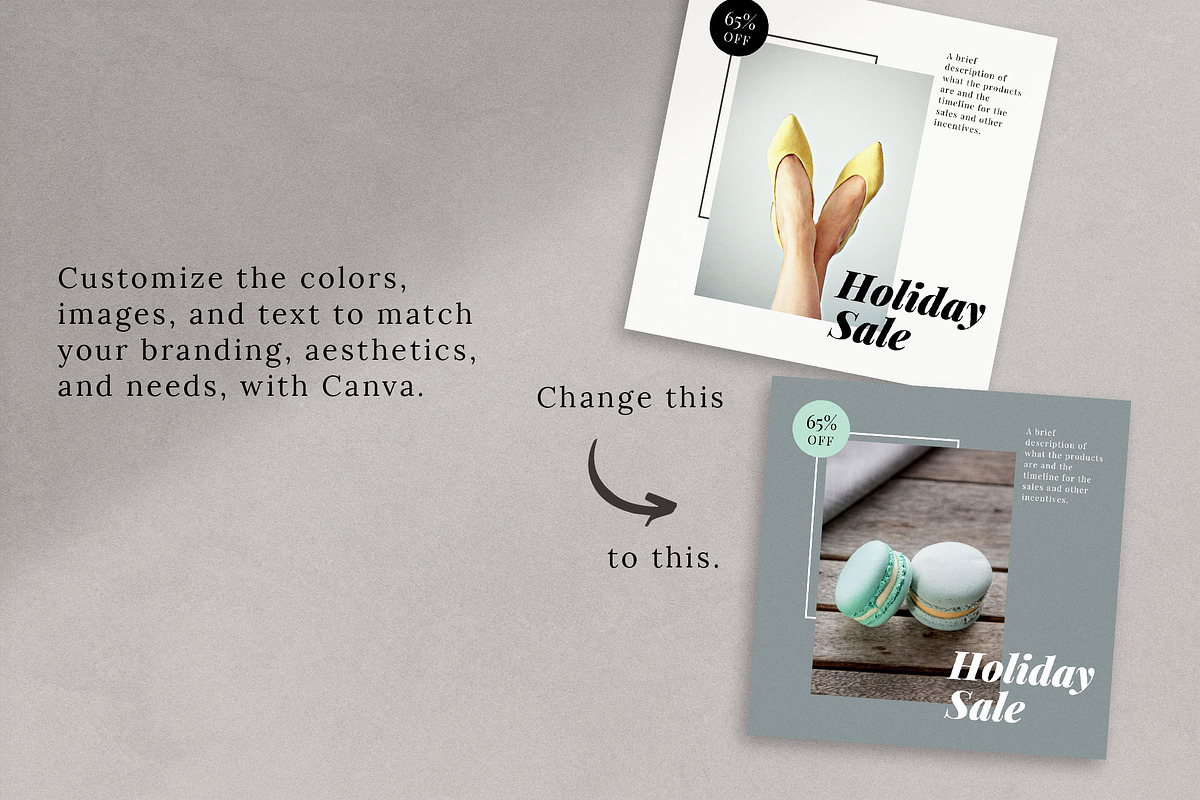 Instagram Canva Template for Promos, a Social Media Template by Studio Sugoi (Photo 8 of 10)