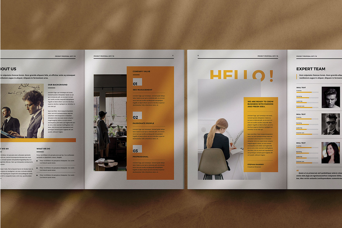 Web Design Proposal, a Stationery Template by Occy Design (Photo 3 of 11)