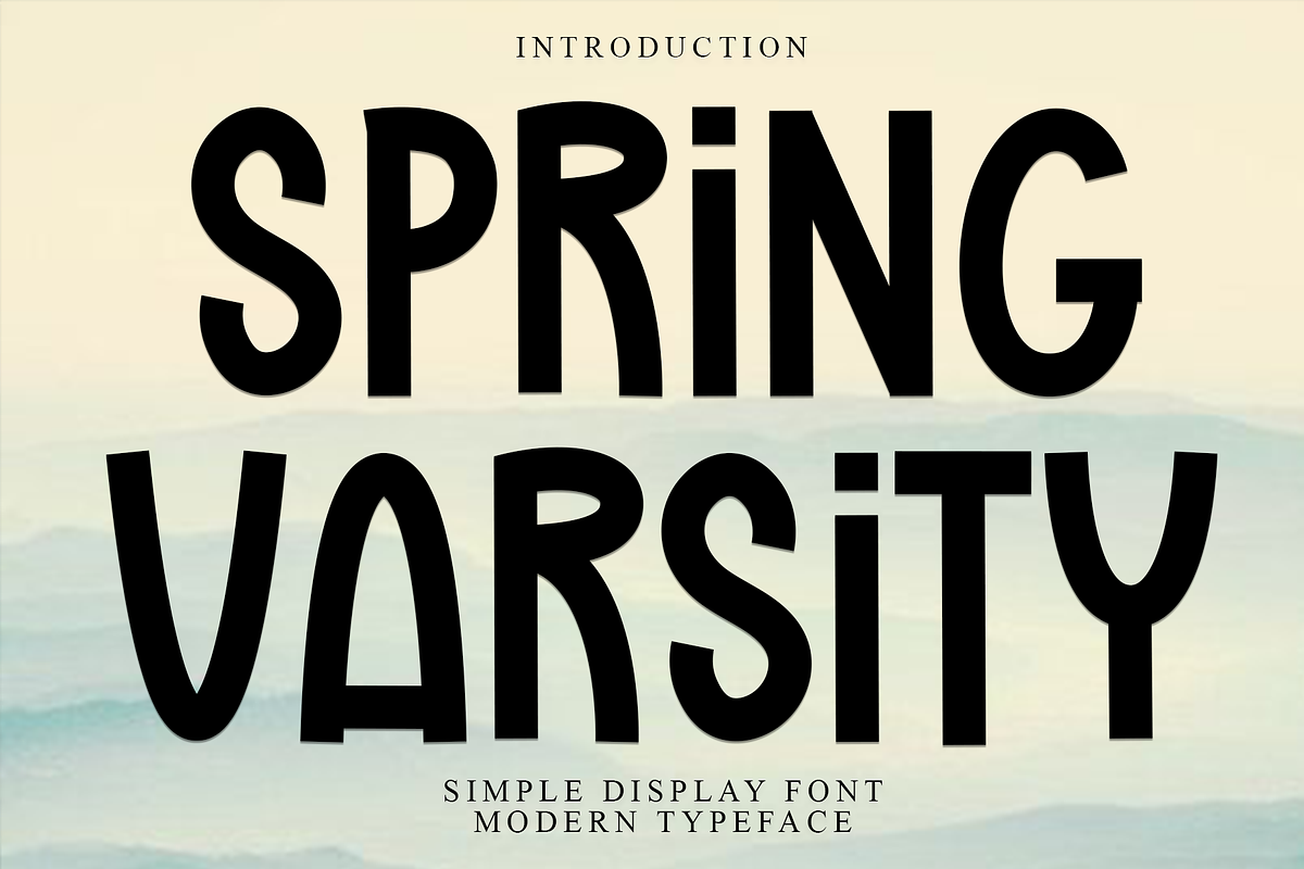Spring Varsity, a Script Font by FreshTypeINK (Photo 1 of 6)
