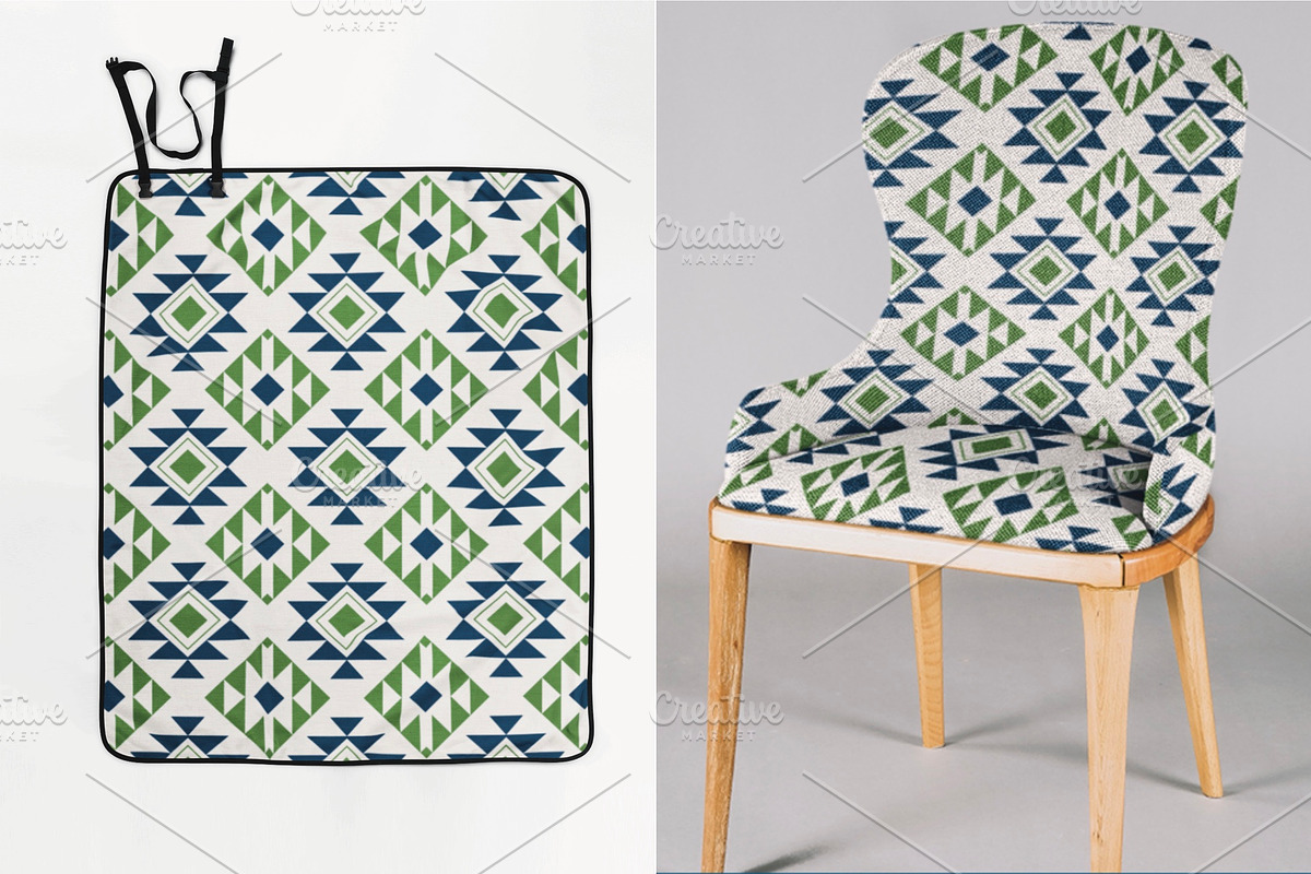 Simple Southwestern Tribal Pattern, a Pattern Graphic by PPEthnicDecorPattern (Photo 6 of 10)