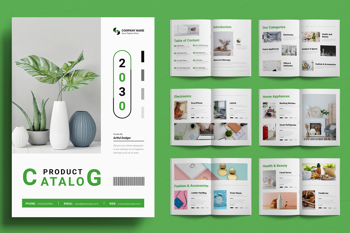 Product Catalog Template, a Brochure Template by ContestDesign (Photo 1 of 3)