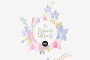 Hand-Painted Pastel Floral Whimsy, a Decorative Illustration by Lana Elanor (Thumbnail 11 of 16)