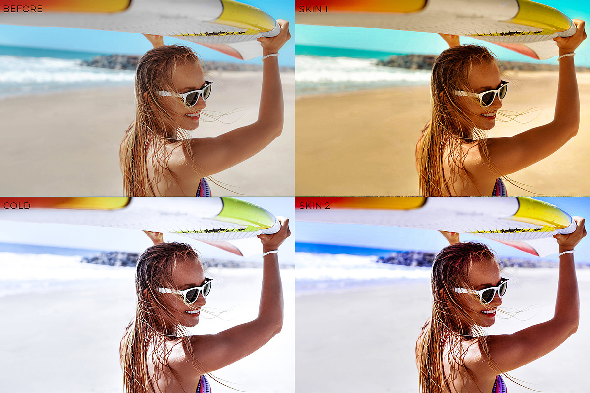 20 Summer Time Lightroom Presets, an Action Add-On by Olg Store (Photo 4 of 8)