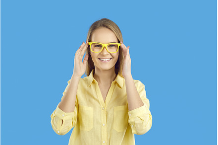 Portrait of happy teen girl wearing, a Beauty & Fashion Photo by StudioRomantic