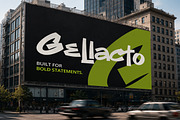 Gellacto | Urban Display Typeface, a Sans Serif Font by Maenjari Std (Thumbnail 6 of 10)