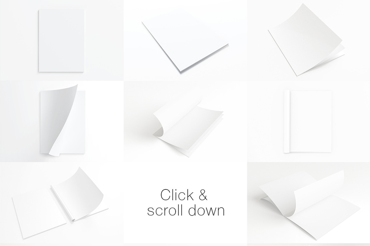 20 Magazine Mock-ups Pack, a Print Template by ItemBridge (Photo 5 of 5)