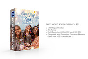 Party Mood Bokeh Ps Overlays preview 2