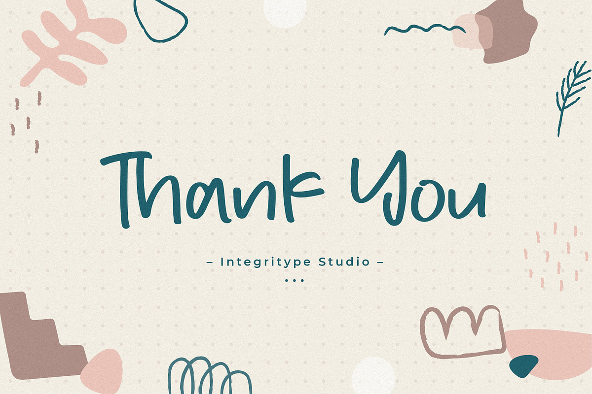 Banetty, a Handwritten Font by Integritype Studio (Photo 15 of 15)