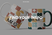 Abstract Geometric Shape Patterns, a Pattern Graphic by Promo Graphics (Thumbnail 5 of 5)
