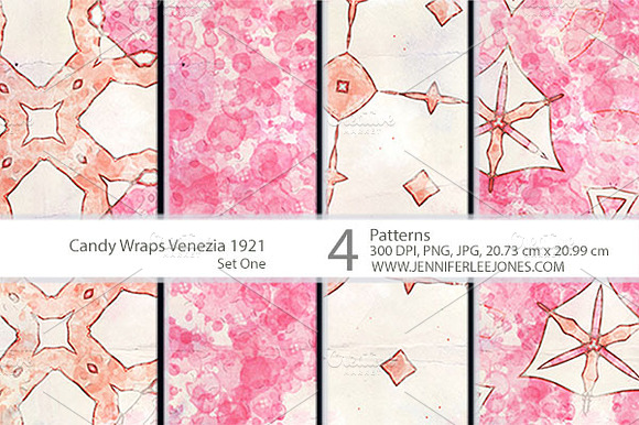 Candy Wraps Venezia 1921 Pattern preview 4