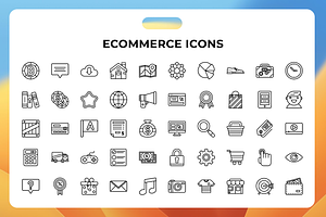 Ecommerce Icons, an Icon by Wencory