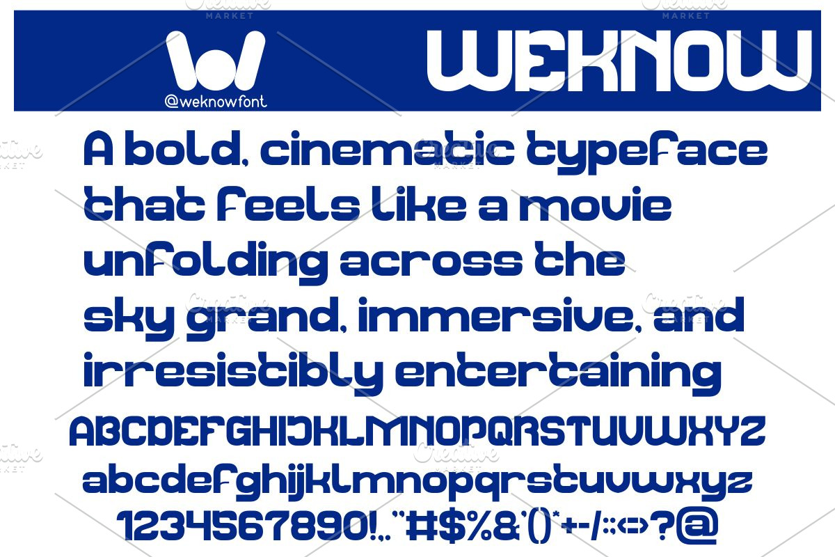 Galaxy Theater font, a Sans Serif Font by weknow (Photo 4 of 8)