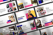 Education Powerpoint Template, a Presentation Template by Spesifikstd (Thumbnail 1 of 15)