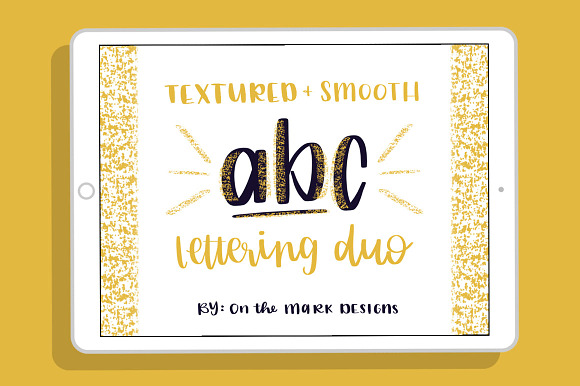 Textured & Smooth Lettering Brushes preview 7