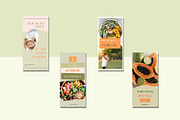 Pinterest Food Template Canva, a Social Media Template by Deepa Template Studio (Thumbnail 8 of 10)