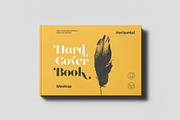 Hard Cover Horizontal Book Mock-up, a Books & Magazine Mockup by Yogurt86 (Thumbnail 5 of 15)