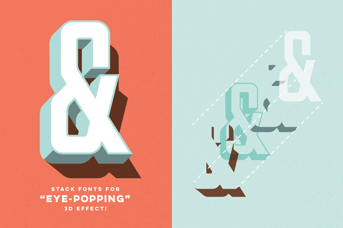 Parts & Labor - Layered Type System preview 2