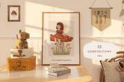 Mushroom Fairies. Kids collection, an Animal Illustration by polikarpovaart (Thumbnail 3 of 15)