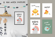 Funny birds collection, a Graphic by Murvin (Thumbnail 10 of 12)