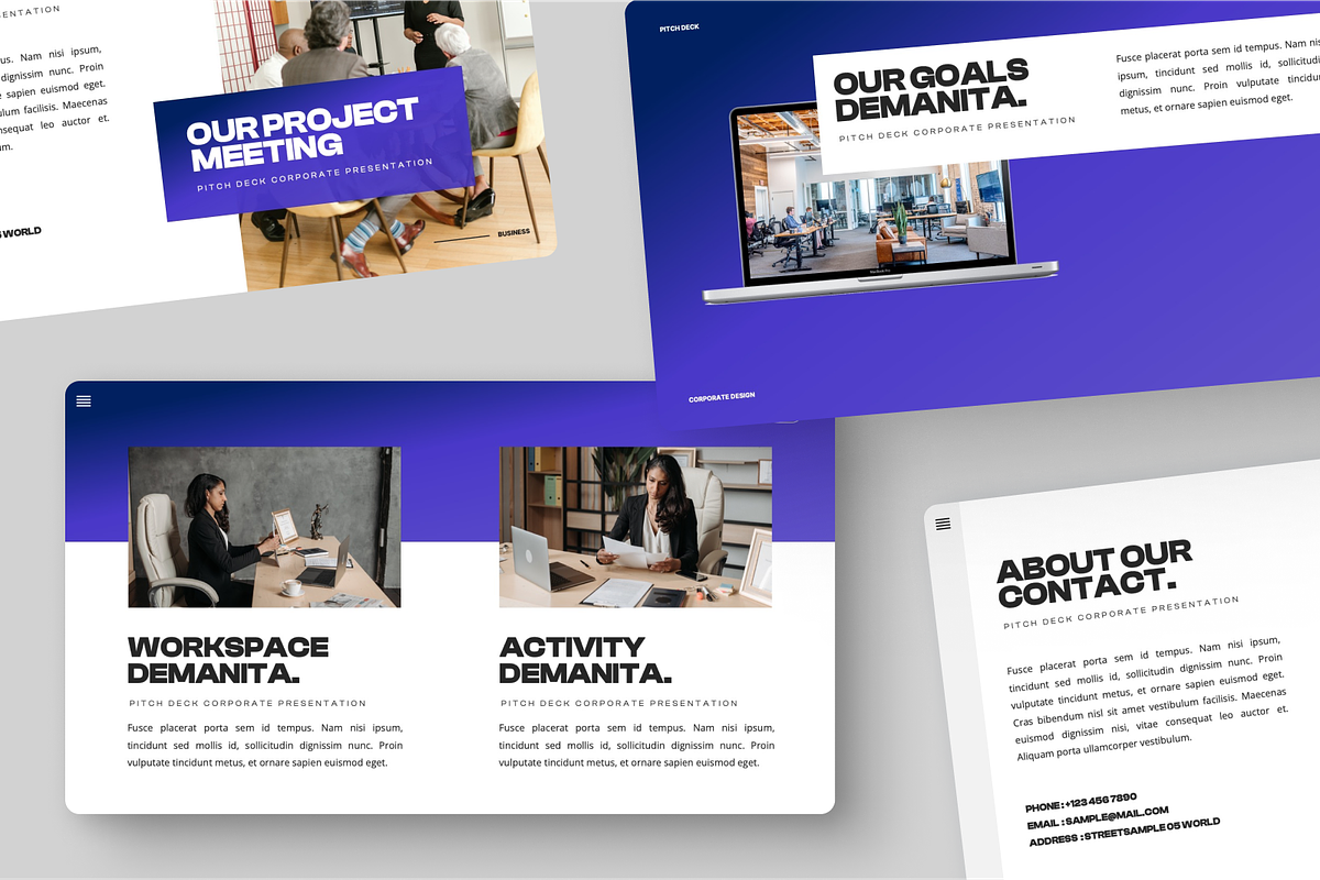 Corporate Pitch Deck Keynote, a Presentation Template by Annora Studio (Photo 3 of 5)