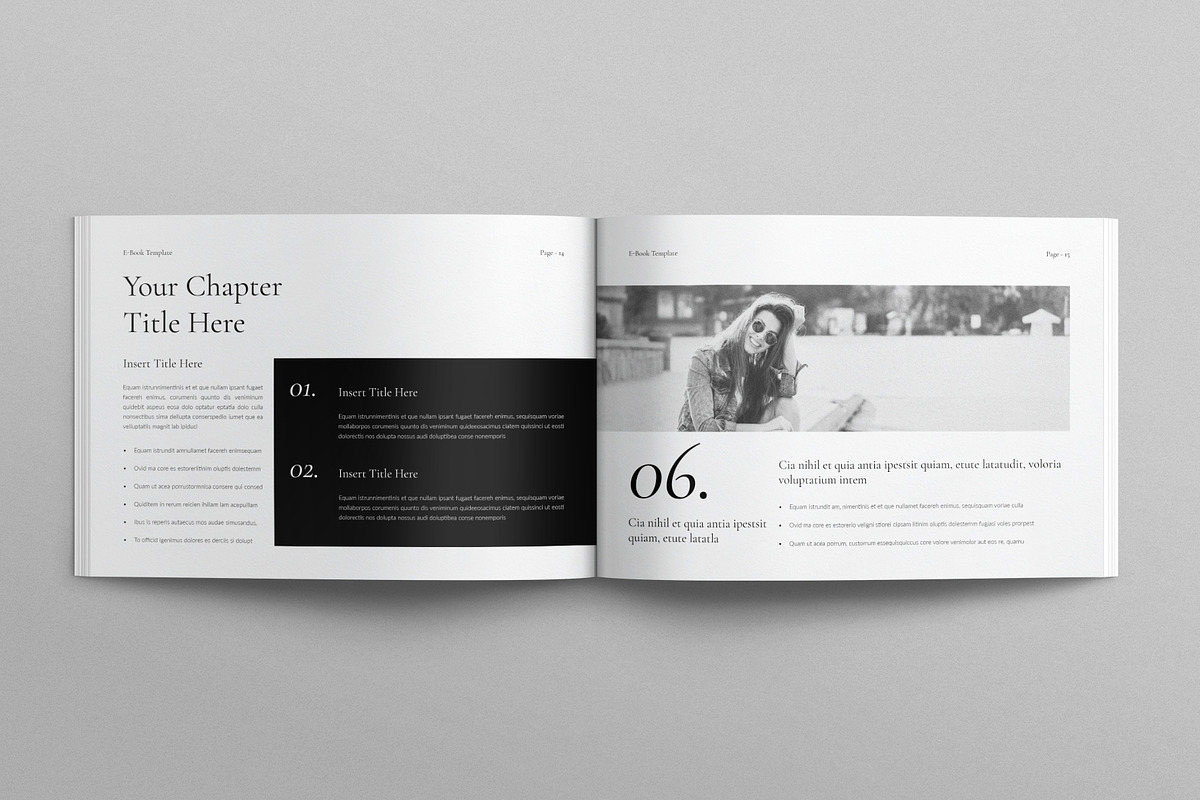 E-Book Template Landscape, a Magazine Template by E-Type (Photo 6 of 7)