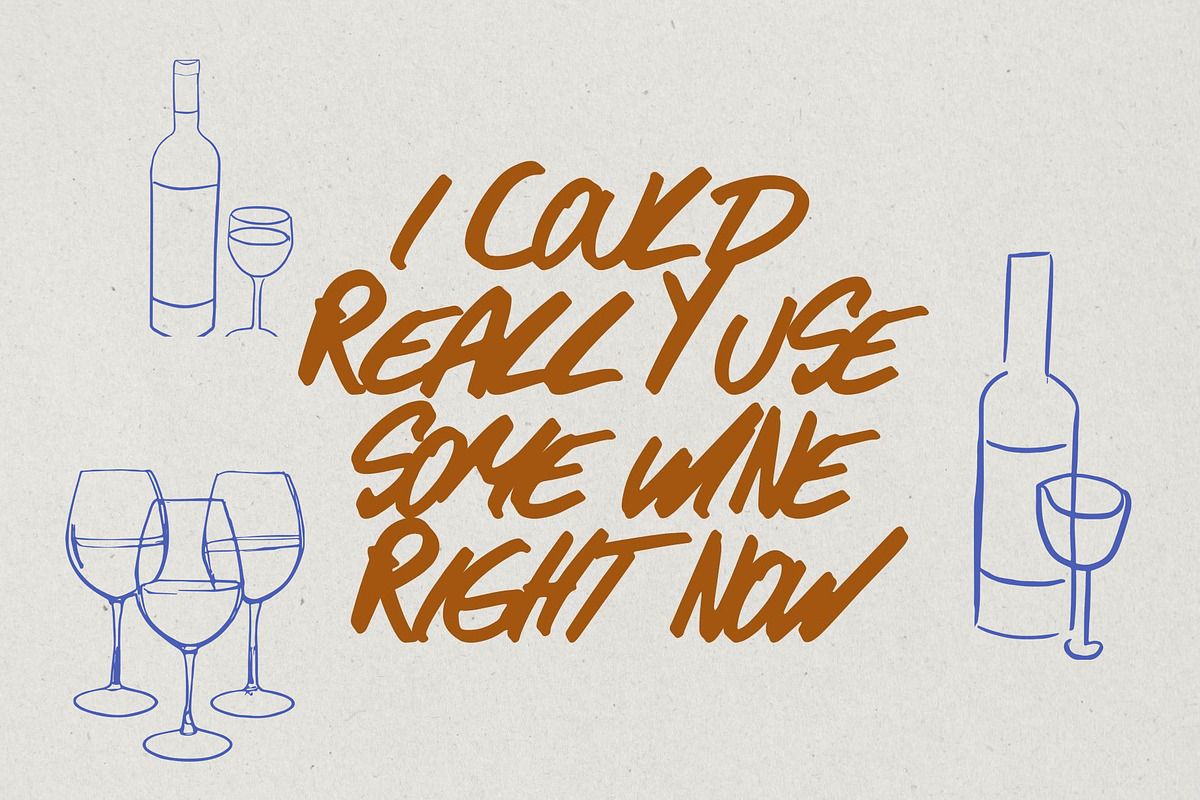 Wild Era Handwritten Marker Font, a Handwritten Font by Laras Wonderland (Photo 3 of 15)