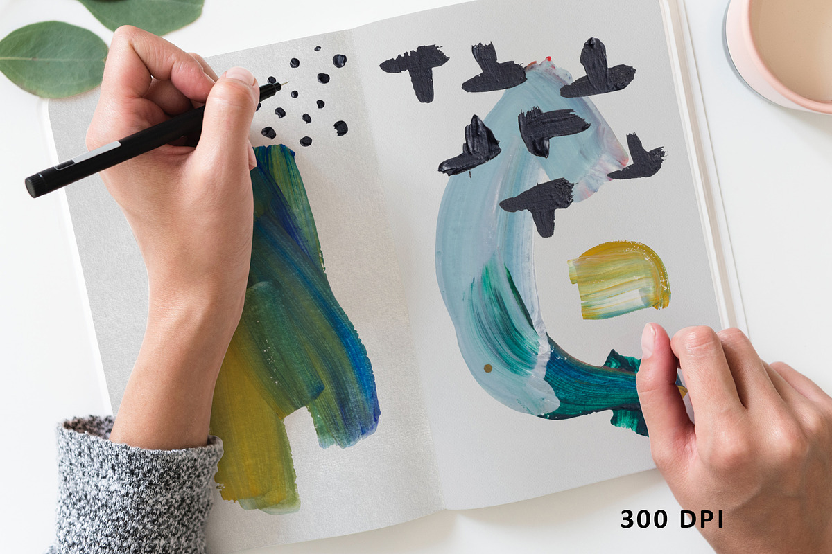 Brush Strokes, an Object Graphic by Design X0 (Photo 11 of 11)
