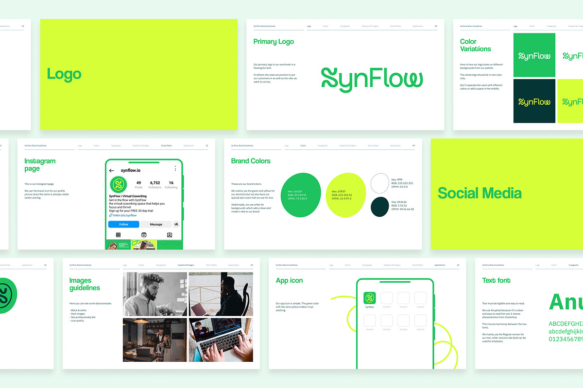 Synflow - Brand Guidelines Template, a Branding & Logo Template by Hamdi Designs (Photo 3 of 12)