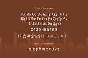 Al Ammara – Islamic Display Font, a Script Font by Vadovastd (Thumbnail 7 of 7)