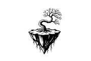 50 Floating Island Bonsai Vector Bun, an Illustration by Designs_River (Thumbnail 45 of 51)