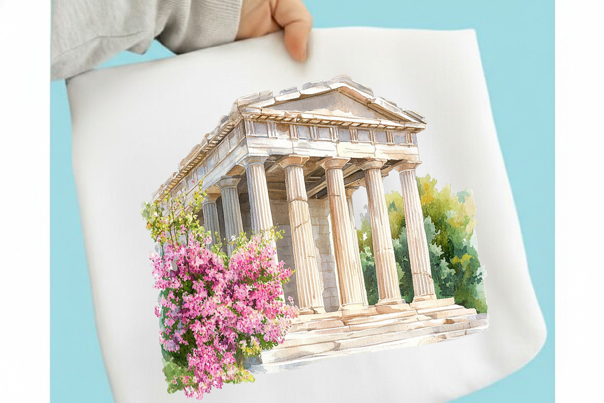 Greece Summer Clipart, an Illustration by designcity5 (Photo 4 of 5)
