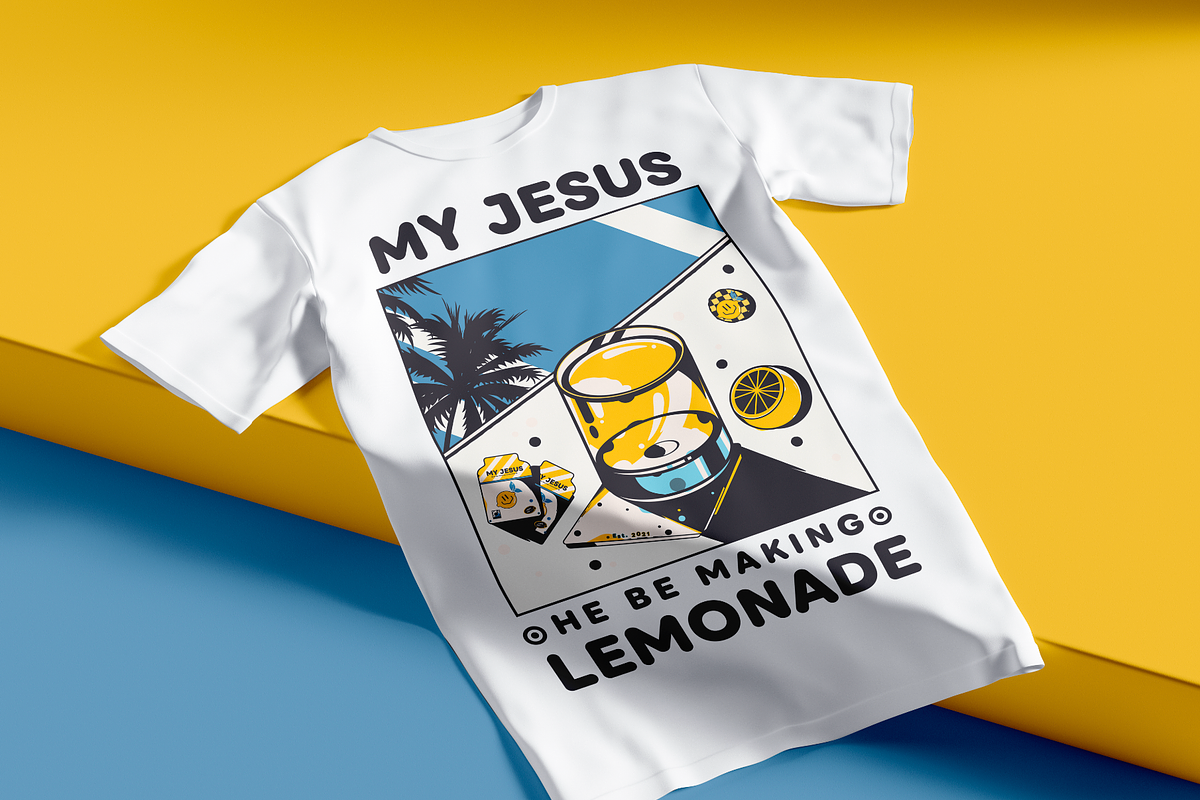 My Jesus He Be Making Lemonade, an Illustration by Darts Lines (Photo 5 of 7)
