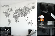 OFFICE Wall Mockup Bundle, a Print Template by Yuri-U (Thumbnail 11 of 15)