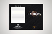 Modern Father's Day cross bulletin, a Print Template by Sync Design Soultions (Thumbnail 2 of 5)