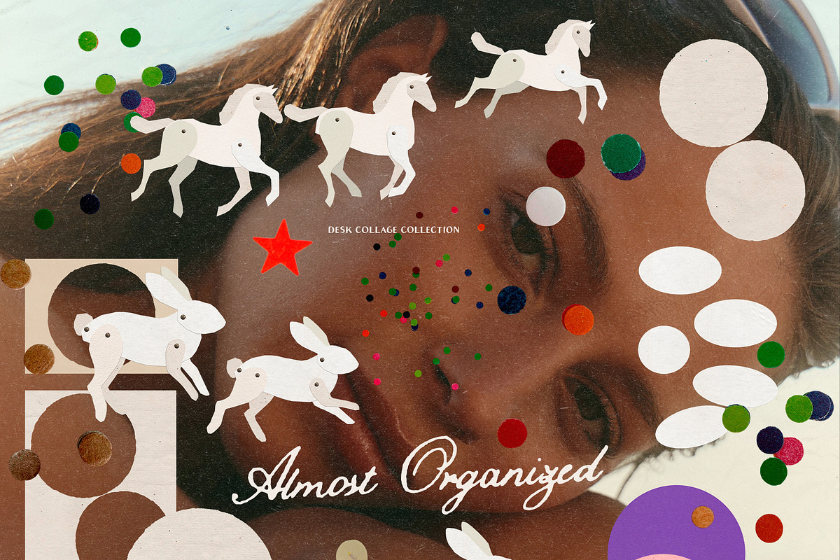 Almost Organized: Desk Collage Pack, an Object Graphic by Purple (Photo 5 of 16)